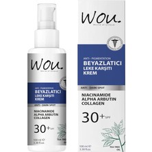 MWX Teknoloji Anti Dark Spot Beyazlatıcı Leke Karşıtı, Niacinamide,alpha Arbutin, Collagen Krem SPF30 100ML