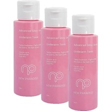 MWX Teknoloji New Paradise Koku Karşıtı Koltuk Altı Toniği 75ML Leke ve Renk Eşitsizliği Karşıtı Niacinamide, Glycolic Acid (3 Paketi)
