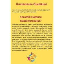 MWX Teknoloji Doğal Seramik Hamuru 2x 250 gr (500 Gr) Kil Çamuru, Okul Için Doğal Oyun Hamuru