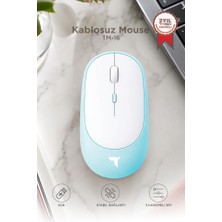 Torima Mouse Çift Modlu Sessiz Kablosuz Fare TM16 Mavi