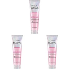 MWX Teknoloji Elseve Glycolic Gloss Mükemmel Parlaklık Için Pürüzsüzleştirici Saç Kremi 150 ml 3lü Paket