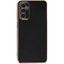 Uravas Store Galaxy M23 Kılıf Volet Silikon - Siyah