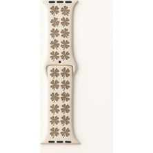 MWX Teknoloji - ile Uyumlu 42/44/45/46/49MM Kordon Kabartmalı Kiraz Silikon Kordon 2/3/4/5/6/se/7/8/9/10/ultr