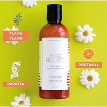 MWX Teknoloji Pure - Ylang Ylang Duş Jeli 400ML. Sülfatsız, Parfümsüz, Alkolsüz, Hassas Ciltler Için Uygun. Çiçeksi Koku.