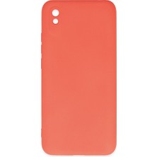 Renas Store Redmi 9A Kılıf Nano Içi Kadife Silikon - Turuncu