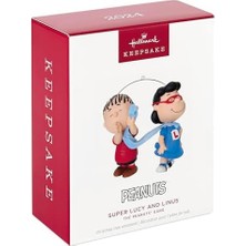 MWX Teknoloji Keepsake Süsü 2024, Fıstık Çetesi Süper Lucy ve Linus, Fıstık Hayranları Için Hediyeler