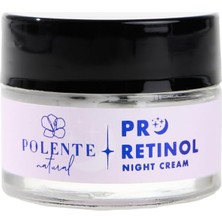 MWX Teknoloji Polente Natural - Pro Retinol Nıght Cream- Retinol Içeren Yaşlanma Karşıtı Gece Bakım Kremi (50 Ml)