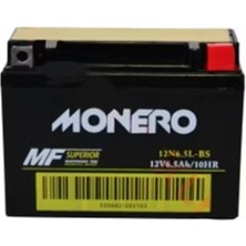 Monero 12N6.5L-BS 12V 6.5AH Akü