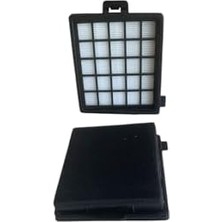 MWX Teknoloji Elektrikli Süpürge Hazne Içi Hepa Filtre - Siyah Plastik - 2 Adet - FC8130 Easy Lıfe - Modelleri Ile Uyumlu Ürünler Açıklamada