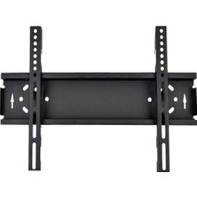 MWX Teknoloji STR-70S 32-65" Vesa Tv-Monitör Askı Aparatı, Sabit Kilitli Max 45KG Lcd-Led Tv Duvar Askı Aparatı (Inç Aralığı Tüm Tv ve Monitör Uyumlu)