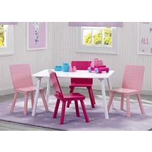 MWX Teknoloji Children Çocuk Masa ve Takımı (4 Dahil)