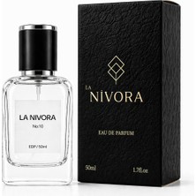 LA NIVORA No:11 Unisex Parfüm EDP 50 ML Kalıcı Vanilya Amber Ud Ağacı