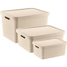 MWX Teknoloji 3'lü Set Stafi Kapaklı Kutu (4,5-12-18 Lt)