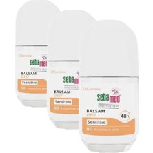 MWX Teknoloji Hassas Ciltlere Özel 48 Saat Etkili Kadın Erkek Balsam Roll-On Deodorant 50ML (3 Paketi)