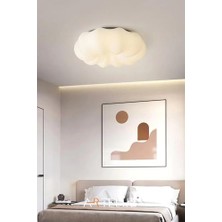 MWX Teknoloji Luxury Bulut Model Modern Plafonyer Avize (45 Cm)