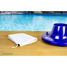 MWX Teknoloji Deluxe Mesh Çok Amaçlı Yedek Yüzme Havuzu ve Spa Vakum Çantası, Beyaz