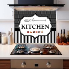 MWX Teknoloji Mutfak Ocağı Arkası Kitchen Duvar - 60X54 cm