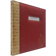 MWX Teknoloji Mbı School Memories Defteri 30 x 30 cm - Kırmızı Elma