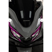 Banxtre Honda Pcx Gündüz Ledleri Için Pembe Renk Far Tasarım Folyo Sticker Etiket (2021-2024 Yılları )