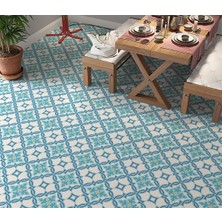 MWX Teknoloji Yer Kaplama Zemin Kaplama Folyosu 65X130 cm Quatrefoil