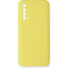 Renas Store P 2021 Kılıf Nano Içi Kadife Silikon - Sarı