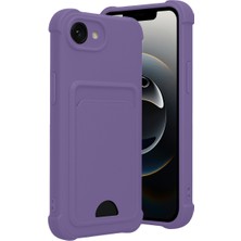 Renas Store Iphone 16E Kelvin Kartvizitli Silikon - Lila