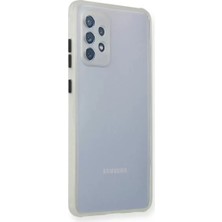 TeknoKapsül Galaxy A72 Kılıf Miami Şeffaf Silikon - Şeffaf