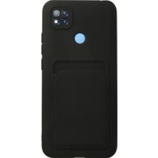 Renas Store Redmi 9c Kılıf Kelvin Kartvizitli Silikon - Siyah