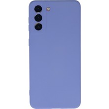 Renas Store Galaxy S21 Kılıf Nano Içi Kadife Silikon - Lila