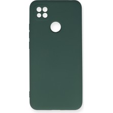 Renas Store Redmi 9c Kılıf Nano Içi Kadife Silikon - Koyu Yeşil