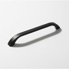 MWX Teknoloji Göksu Siyah Metal Mutfak Dolap Kulpları, Çekmece Kapak Kulbu, Mobilya Kulp (160 Mm, Adet, 1)