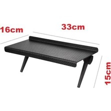 MWX Teknoloji Monitör Tv Üstü Stand,tv Üstü Organizer,modem Kumanda Standı,katlanabilir,ayaralanabilir Tv/monitör Üstü Raf