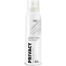 MWX Teknoloji Prıvacy Addiction Woman Deodorant, 150 Mililitre