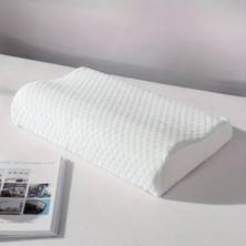 MWX Teknoloji Ortopedik Visco Boyun Yastığı – Boyun Düzleşmesi Için Destekleyici ve Ergonomik Tasarım | Lüks ve Konforlu Uyku Yastığ