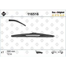 Valeo Semeglbl Silecek Swf 30CM X1 Arka Focus Iii 11 Fiesta 06 Qashqai 07 Secenic Iii 09 Yaris Saab