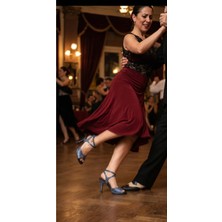 Lo Mejor Shoes GLİTTER STEPS 9.5 CM TOPUK BOYU 15 PONT AÇIK TOPUK DANS, TANGO VE ABİYE AYAKKABI