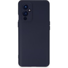 Renas Store One 9 Kılıf Nano Içi Kadife Silikon - Lacivert