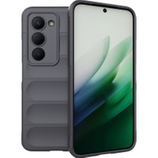 MobaxAksesuar Xiaomi Redmi 15 4G / 5G Kılıf Elde Tutma Kolaylıkla Kaydırmaz Kenar Line Dizayn Optietnik Kapak