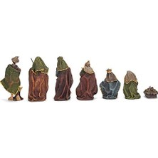 MWX Teknoloji Kurt S. Adler Kurt Adler 9,5 cm Reçine, 7 Parça Doğum Seti, Için Çoklu