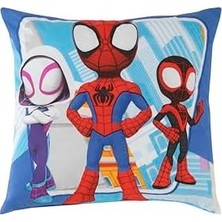 MWX Teknoloji Taç Lisanslı Dh Spidey And Kırlent Çok Renkli Çocuk