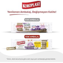 Sayemons Lavanta Kokulu Büyük Boy Büzgülü Çöp Poşeti 10'lu 65X70 Cm, Kolay Bağlanır Kokulu Büzgülü Büyük Boy Çöp Torbası, Sızdırmaz, Yırtılmaz, Geri Dönüştürülebilir Torba, Ekstra Güçlü Çöp Poşeti