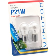 Sayemons Photon Ampul P21W 24V 2'li Blister Minyatür Blister Ambalaj Pht PH6793 B2