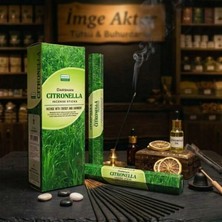 İmge Aktar Darshan Limon Otu - Citronella Çubuk Tütsü 20 Adet