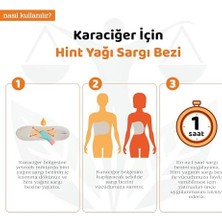 Sayemons Üst Batın (Karaciğer) Bölgesi Hint Yağı Sargı Bezi ||%100 Sızdırmaz