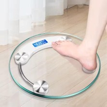 Sayemons Dijital Baskül Banyo Oval Cam Tartı Temperli Cam 180 kg Kapasiteli