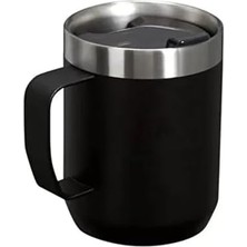 Sayemons Legendary Camp Mug Paslanmaz Çelik Termos Bardak, Siyah 2.0, 0.23 Litre