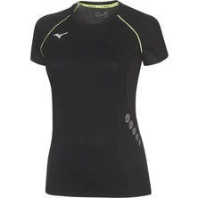 Mizuno Women Premium Tee Kadın Tişört Siyah