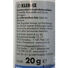 Sayemons Klebfix Hızlı Yapıştırıcı 20 G