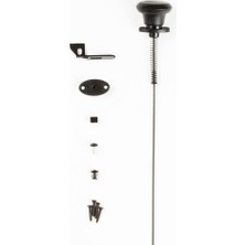 Sayemons N109-070 Kapı Mandalı Kablo Çekme, Siyah