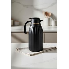 Sayemons Cam Termos Siyah 1.5 Litre